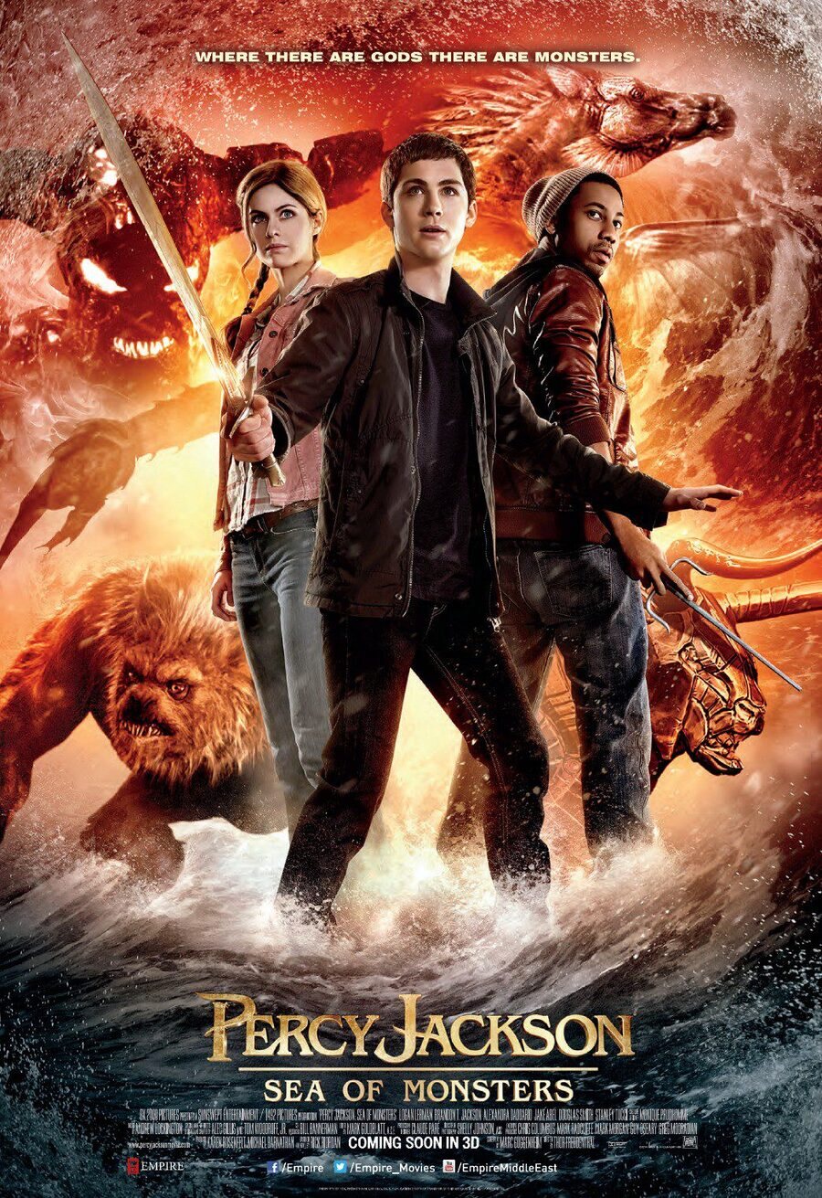 Poster of Percy Jackson & the Olympians: The Sea of Monsters - EEUU
