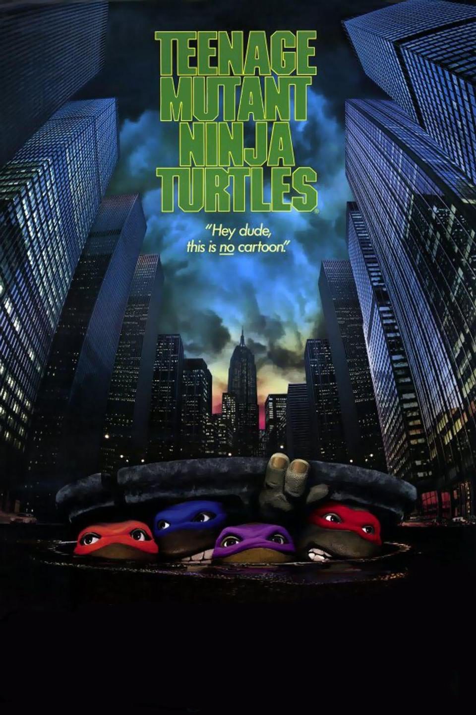 Poster of Teenage Mutant Ninja Turtles - EEUU