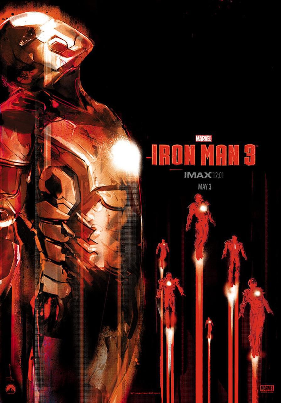 Poster of Iron Man 3 - IMAX 2