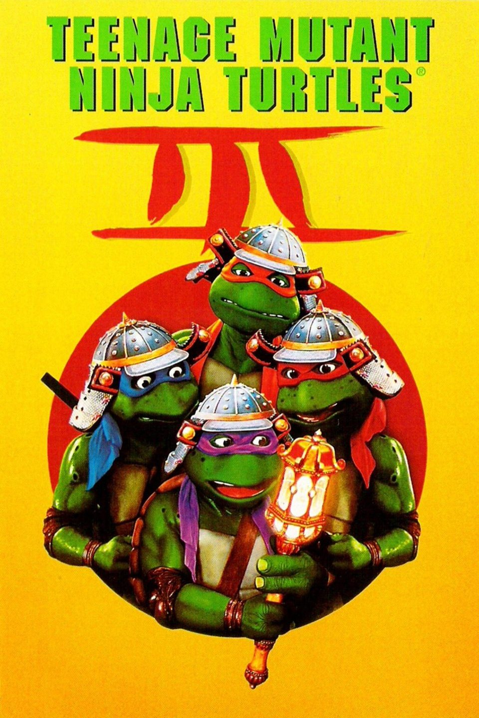 Poster of Teenage Mutant Ninja Turtles III - EEUU