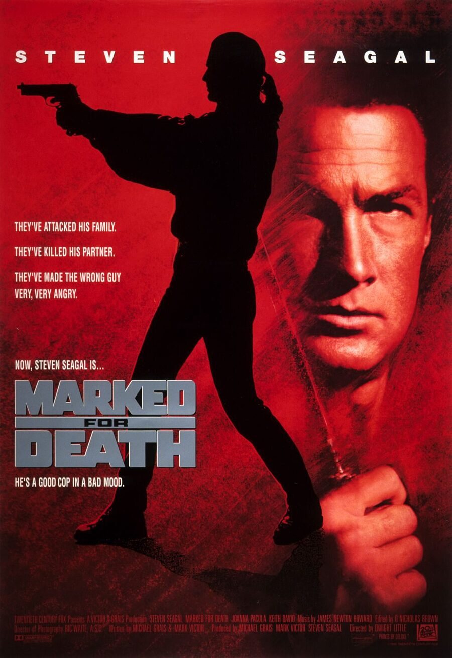 Poster of Marked for death - Estados Unidos