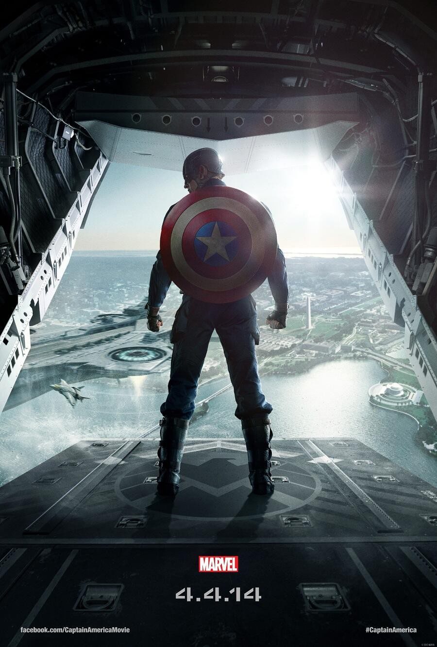 Poster of Captain America: The Winter Soldier - EEUU