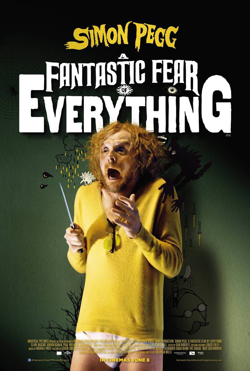 Poster of A Fantastic Fear of Everything - Reino Unido