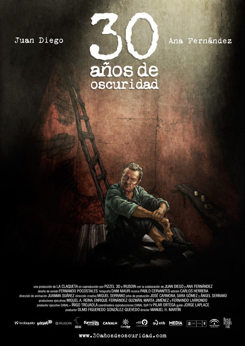 Poster of 30 años de oscuridad - España