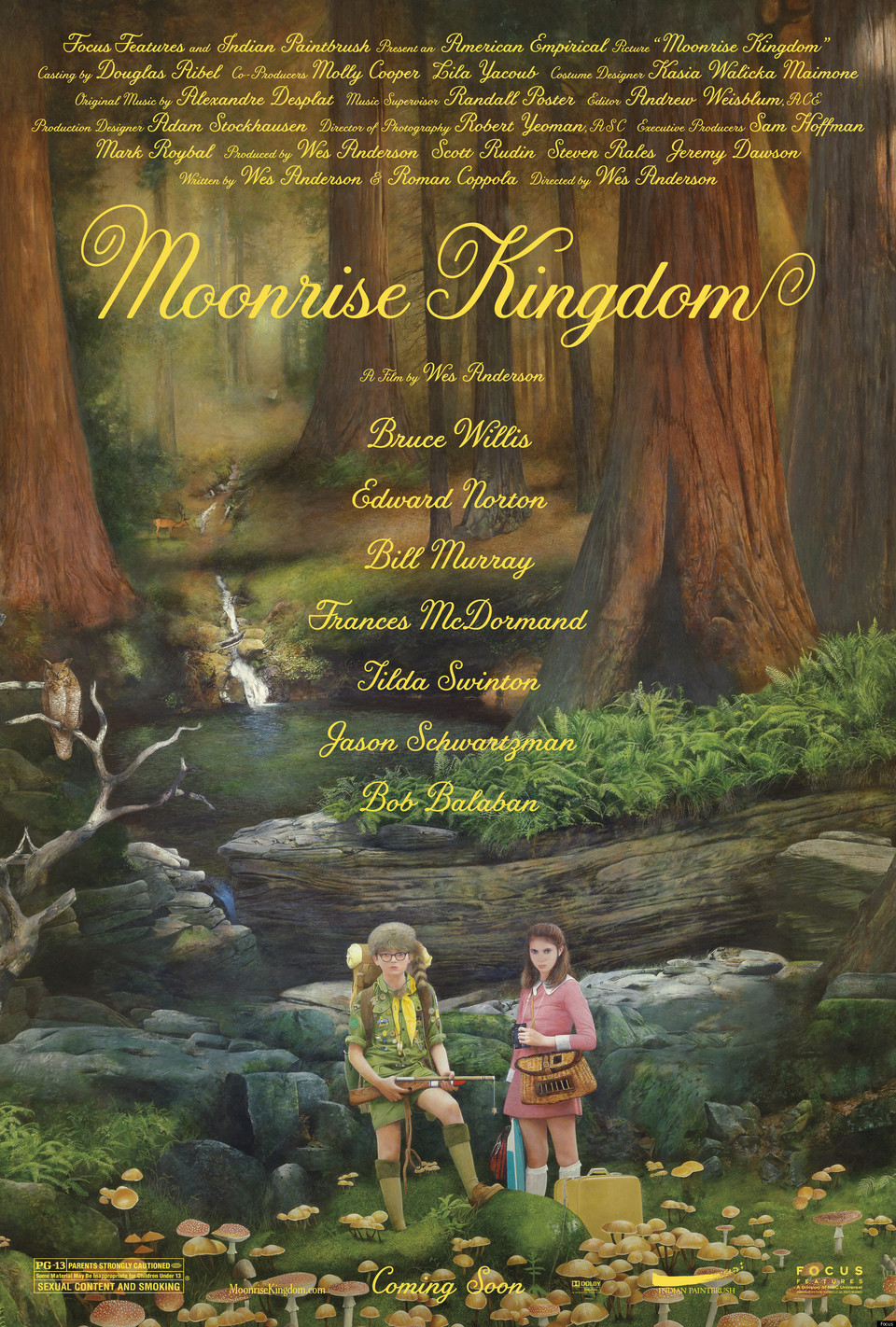 Poster of Moonrise Kingdom - EEUU