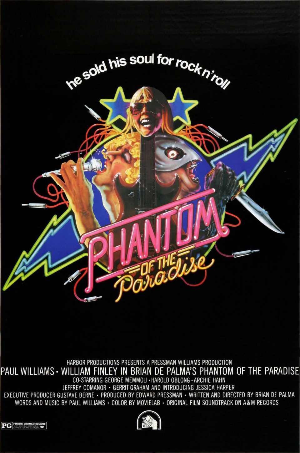 Poster of Phantom of the Paradise - Estados Unidos