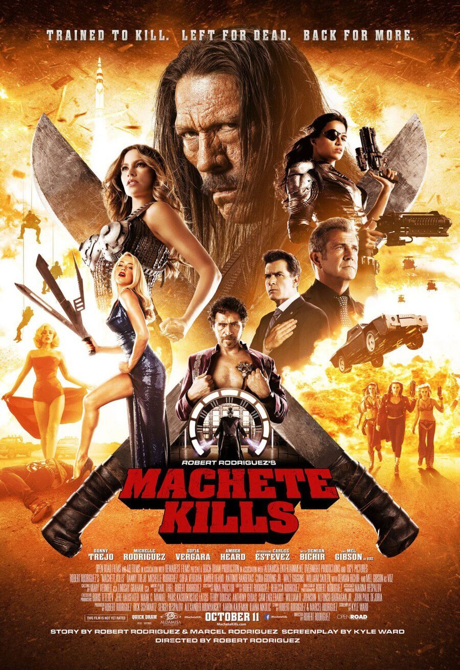 Poster of Machete Kills - EEUU