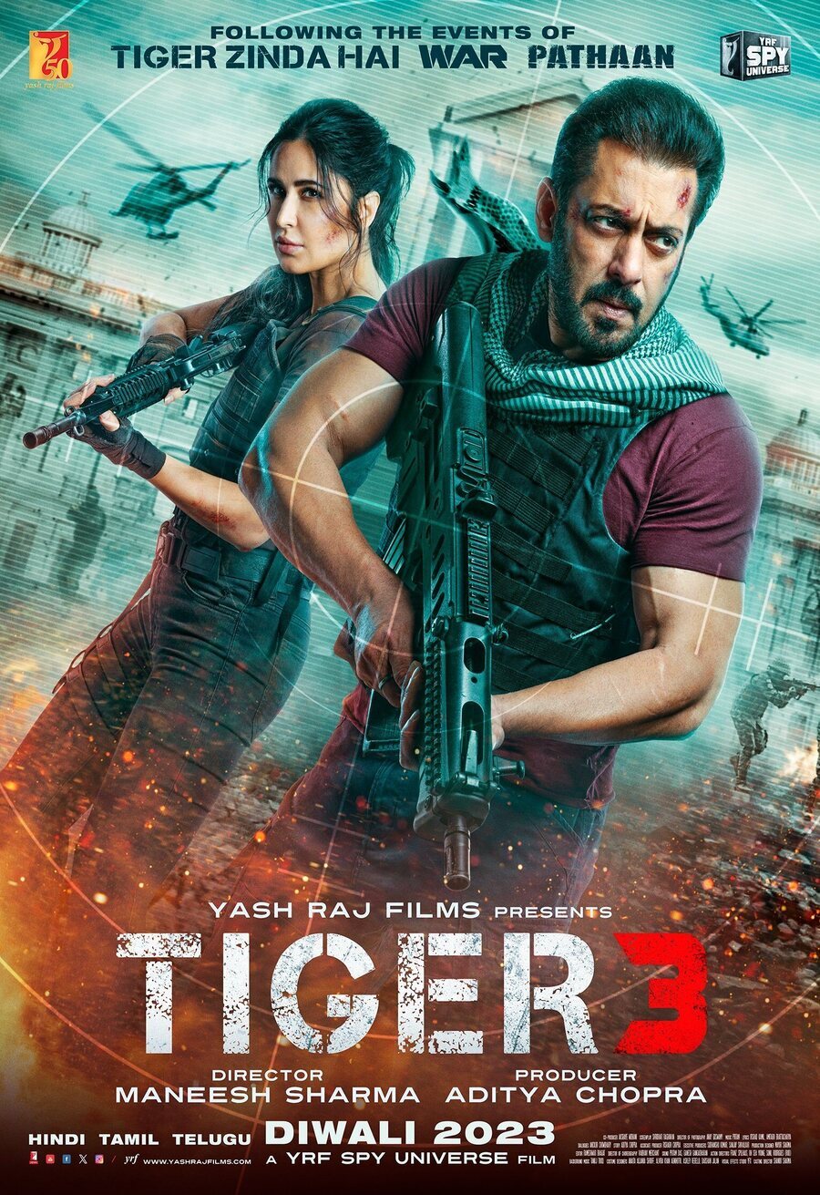 Poster of Tiger 3 - Cartel EE.UU