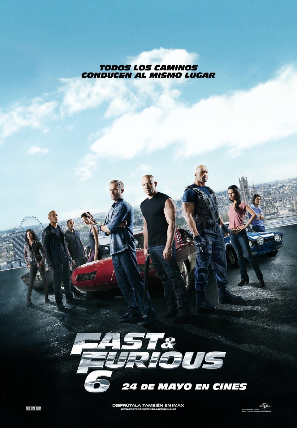 Poster of Fast & Furious 6 - España