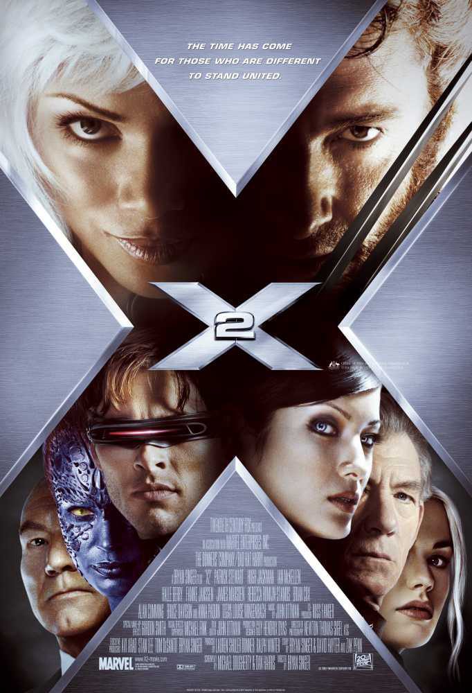 Poster of X-Men 2 - Estados Unidos