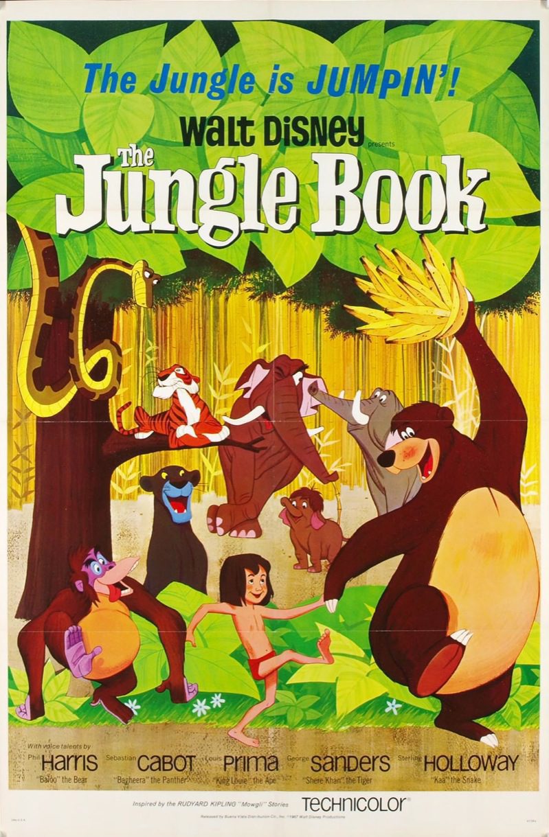 Poster of The Jungle Book - Estados Unidos