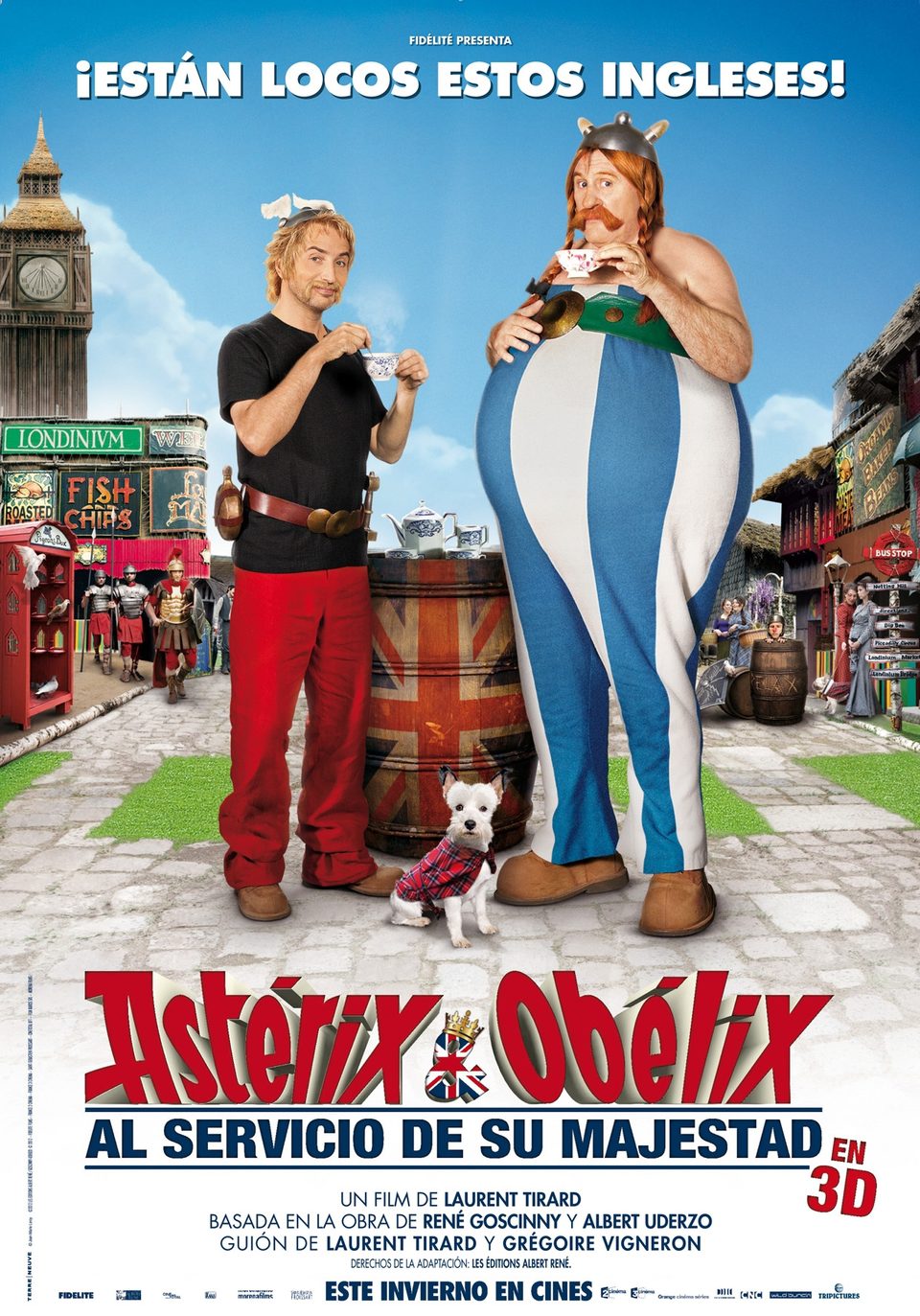 Poster of Astérix and Obélix: God Save Britannia - España