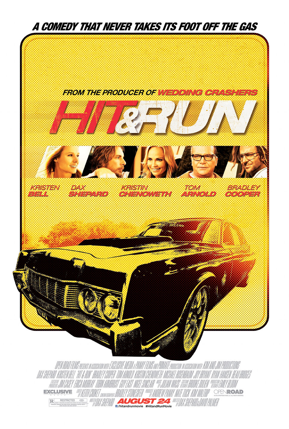 Poster of Hit and Run - EEUU