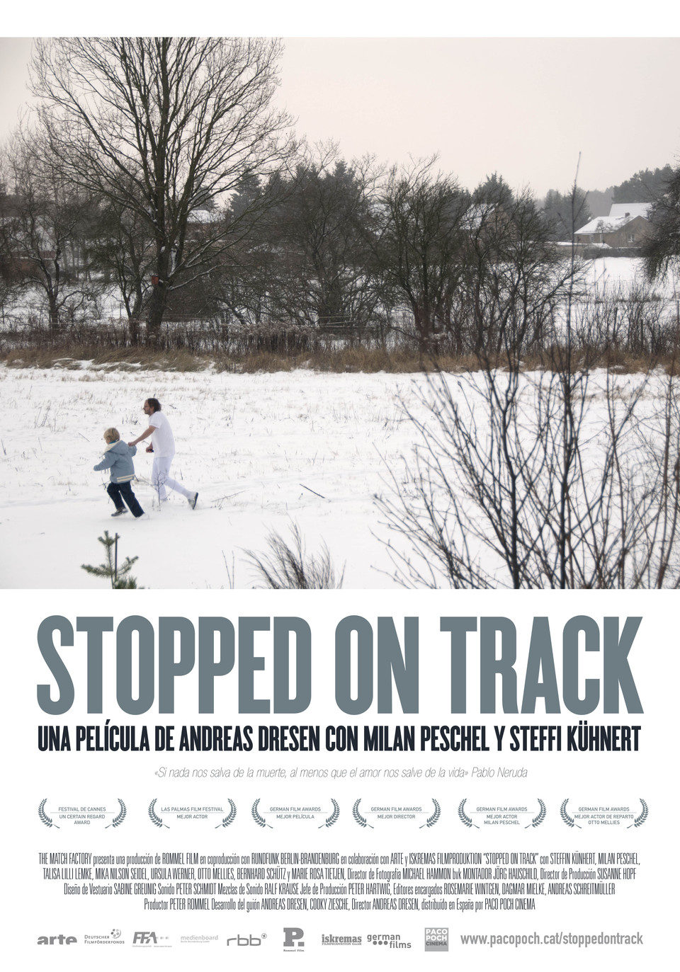 Poster of Stopped on Track - España