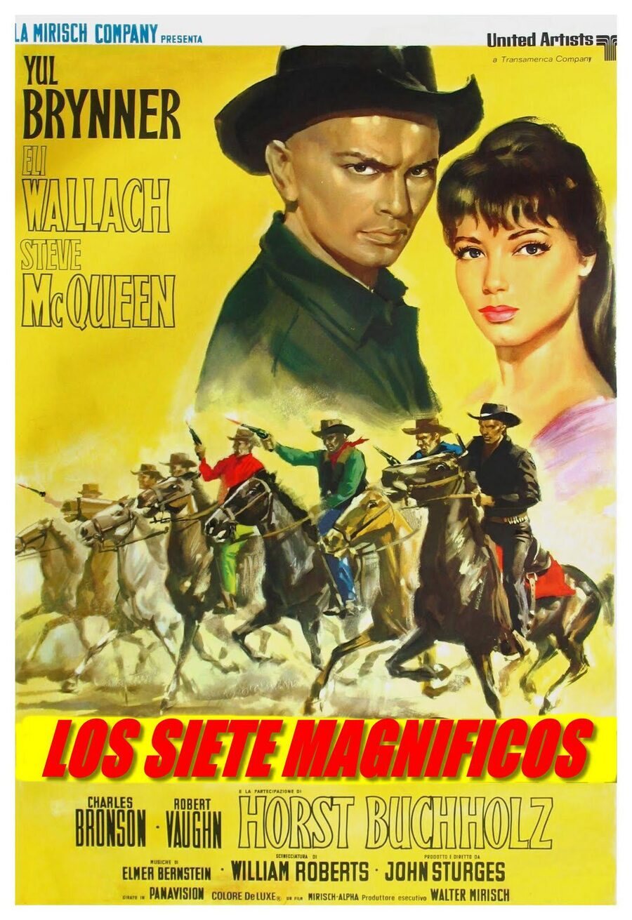 Poster of The magnificent seven - España