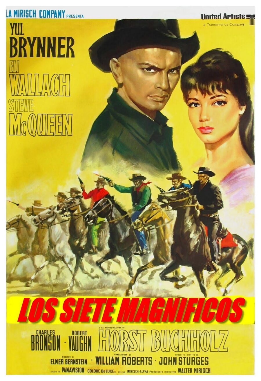 Poster of The magnificent seven - España