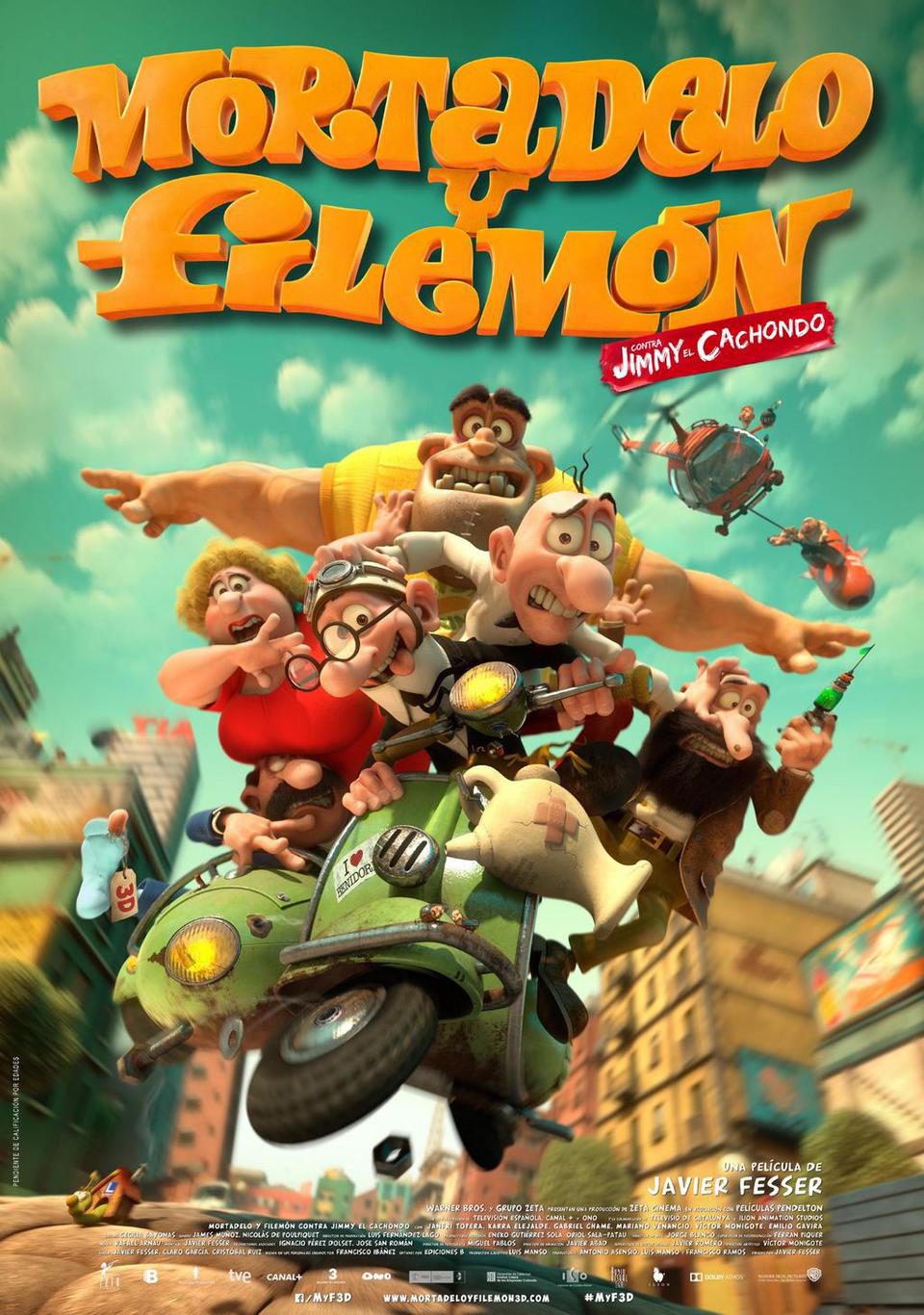 Poster of Mortadelo and Filemon: Mission Implausible - España