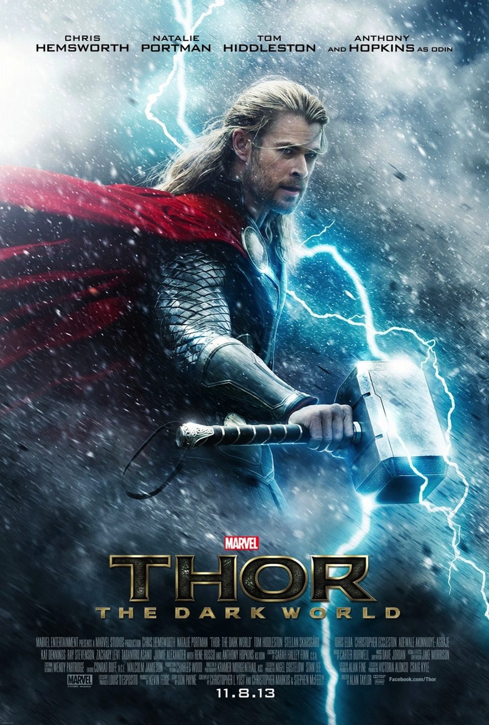 Poster of Thor: The Dark World - EEUU