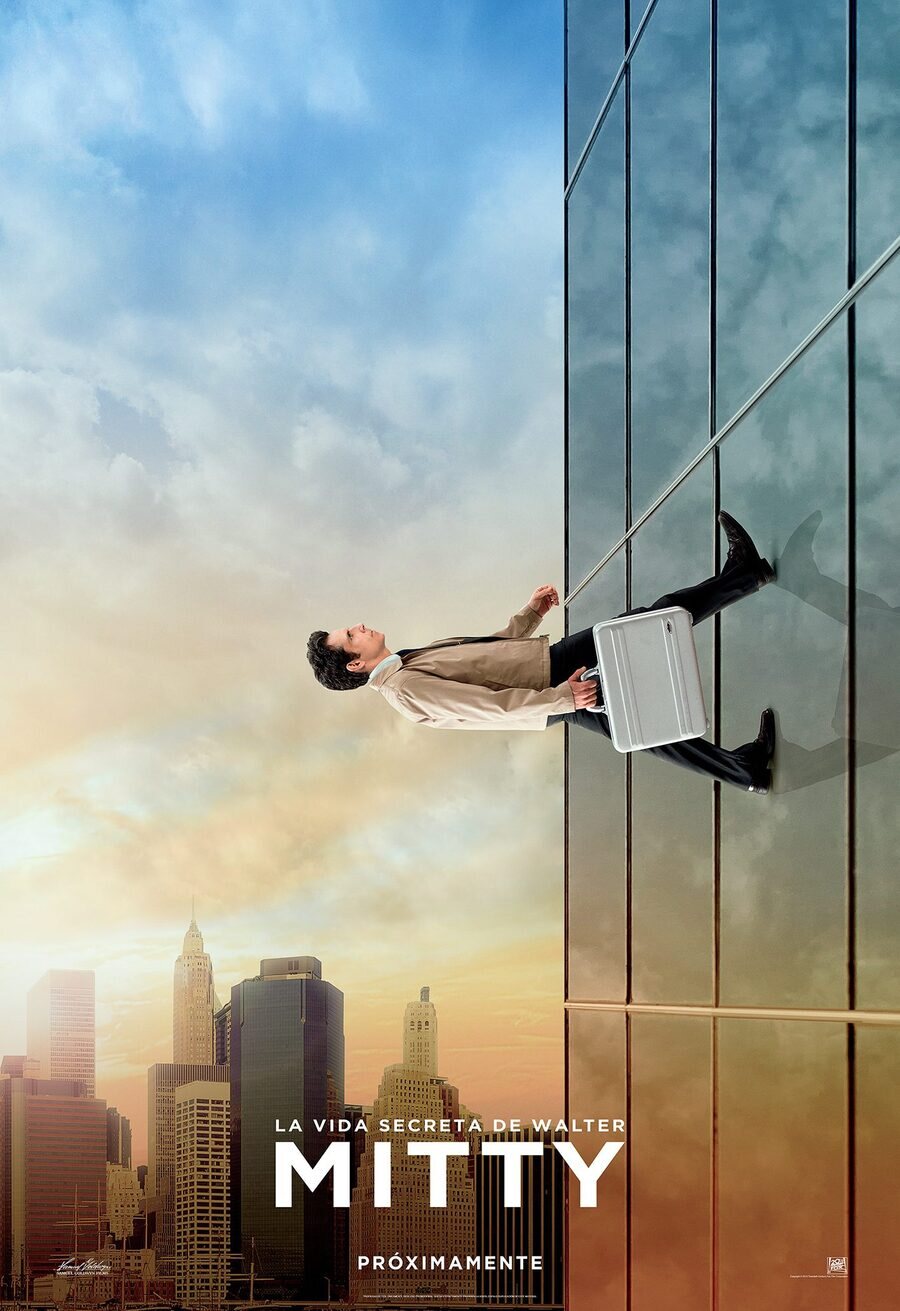 Poster of The Secret Life of Walter Mitty - España 3