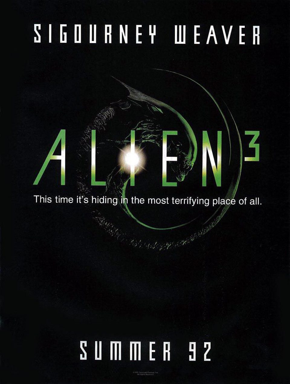 Poster of Alien 3 - Estados Unidos