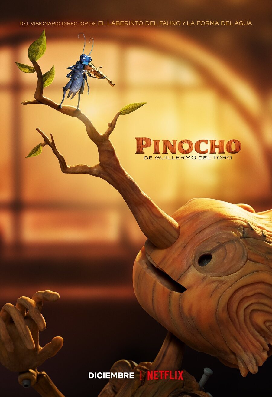 Poster of Pinocchio - Pinocho de Guillermo del toro