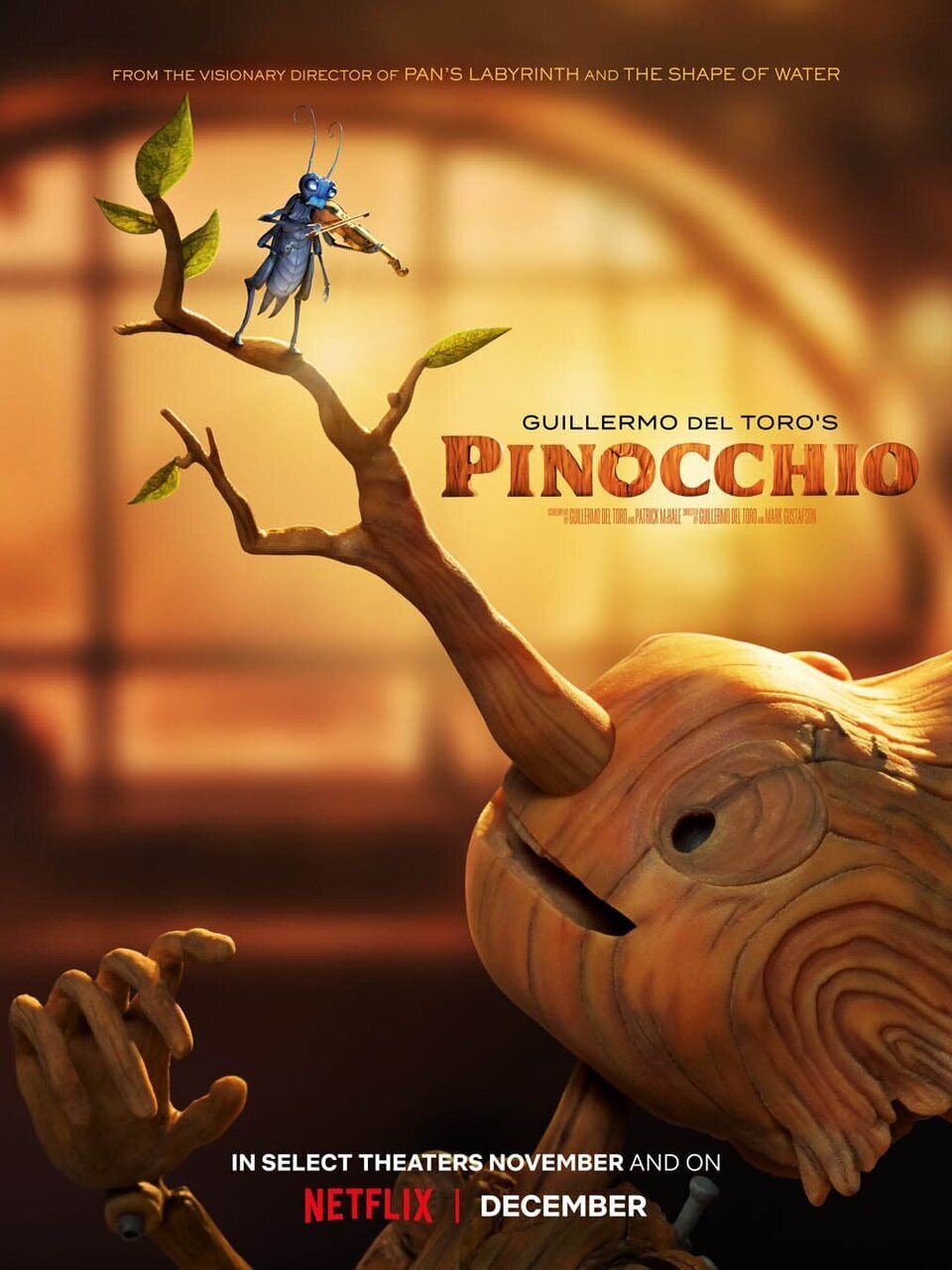 Poster of Pinocchio - Pinocho de Guillermo del Toro #3