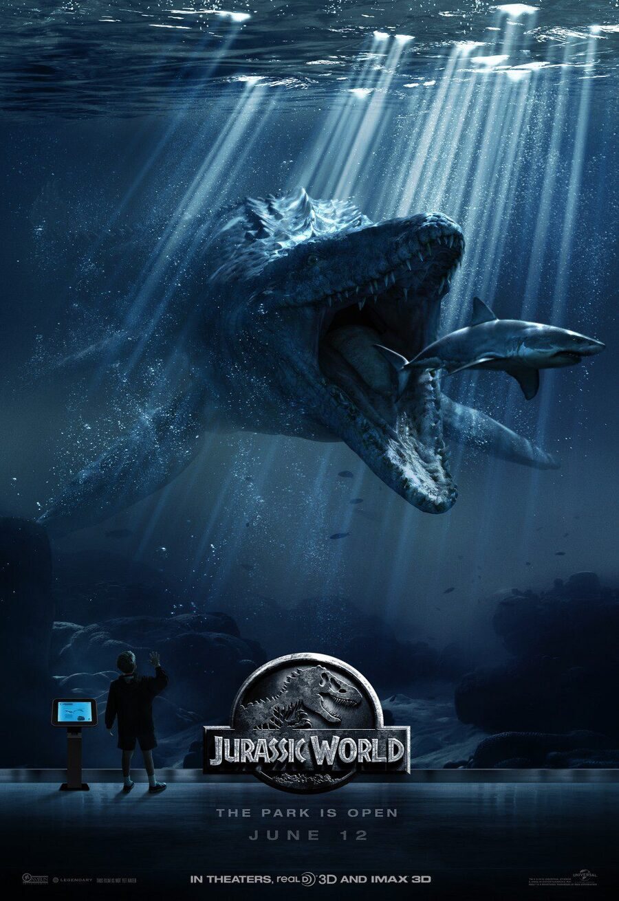 Poster of Jurassic World - EEUU 2