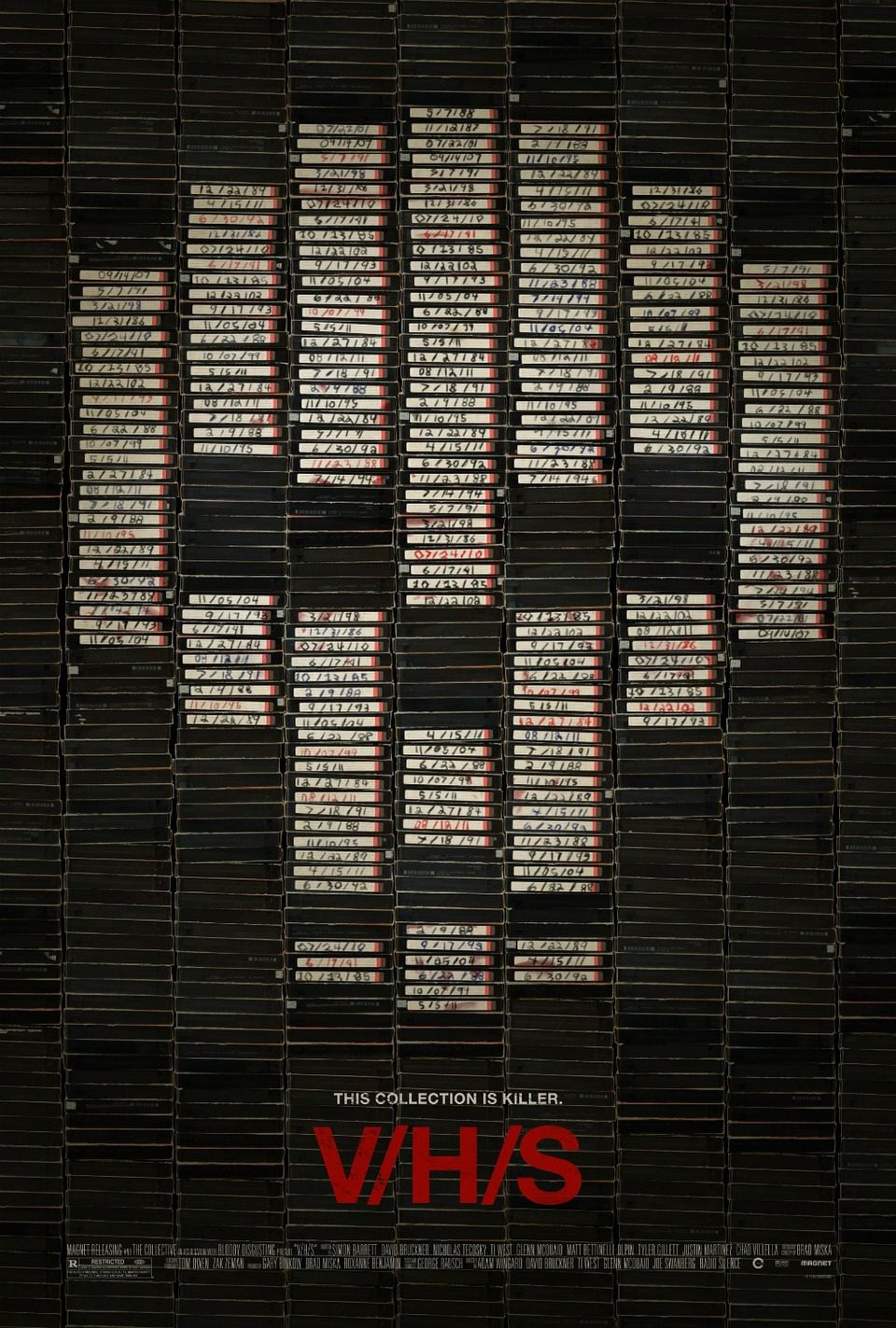 Poster of V/H/S - EEUU