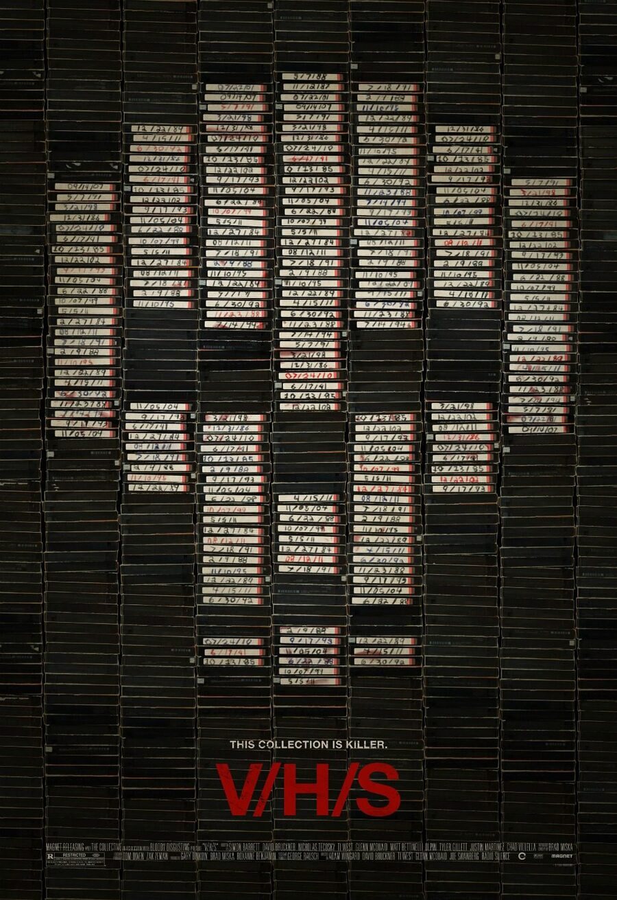 Poster of V/H/S - EEUU