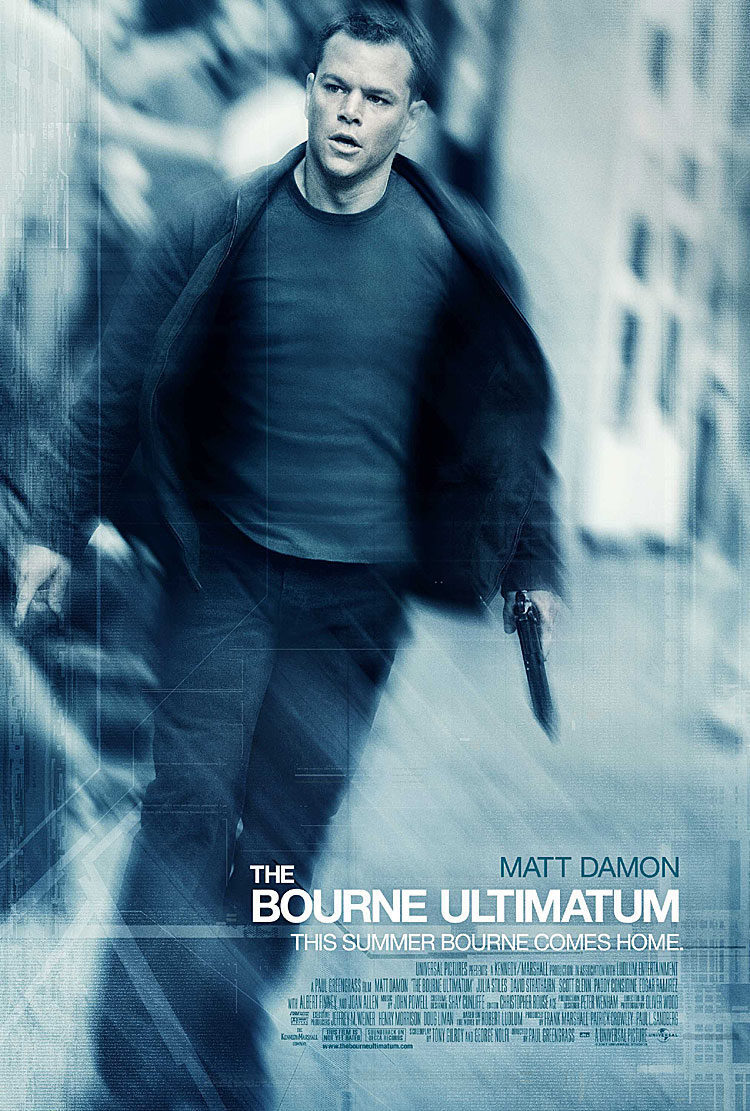 Poster of The Bourne Ultimatum - EEUU