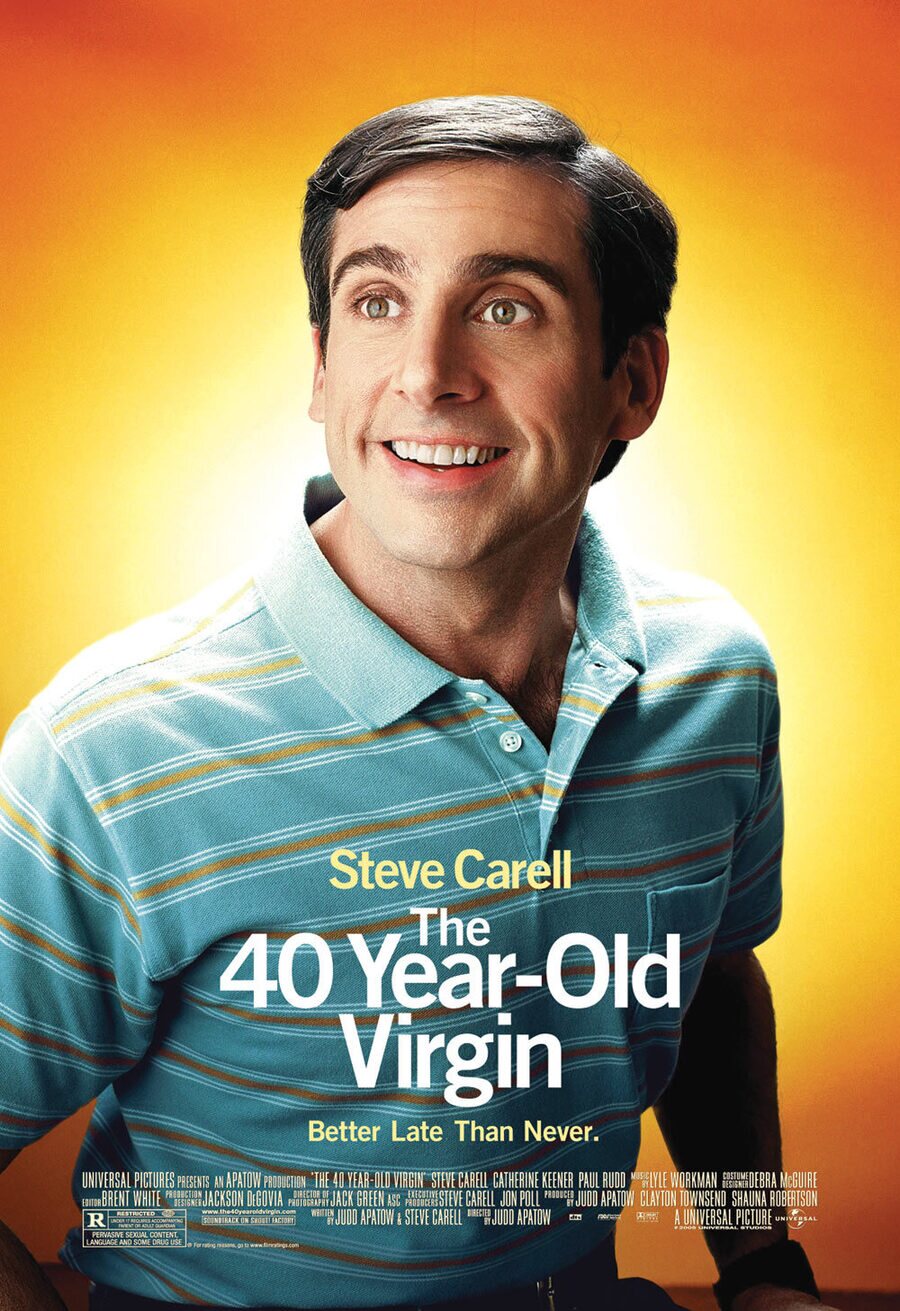 Poster of The 40 Year Old Virgin - Estados Unidos