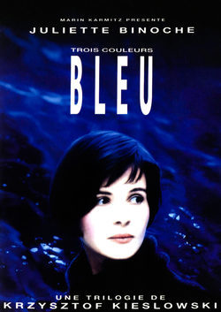Three Colors: Blue poster