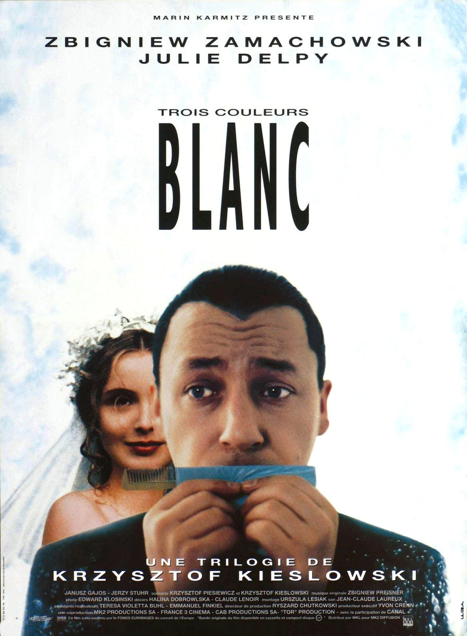 Poster of Three Colors: White - Francia