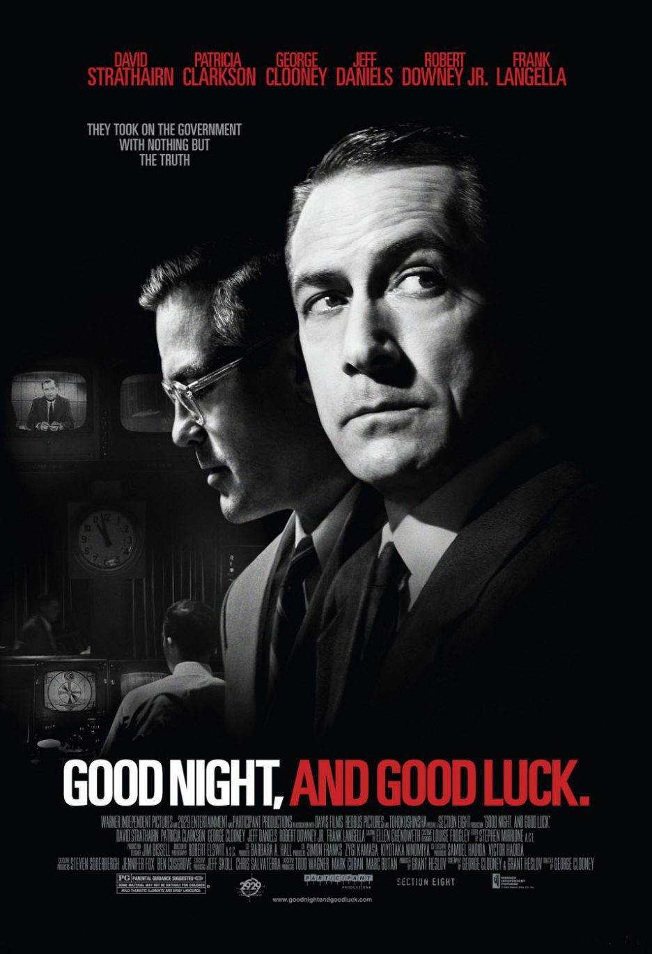 Poster of Good night, and Good Luck - EEUU