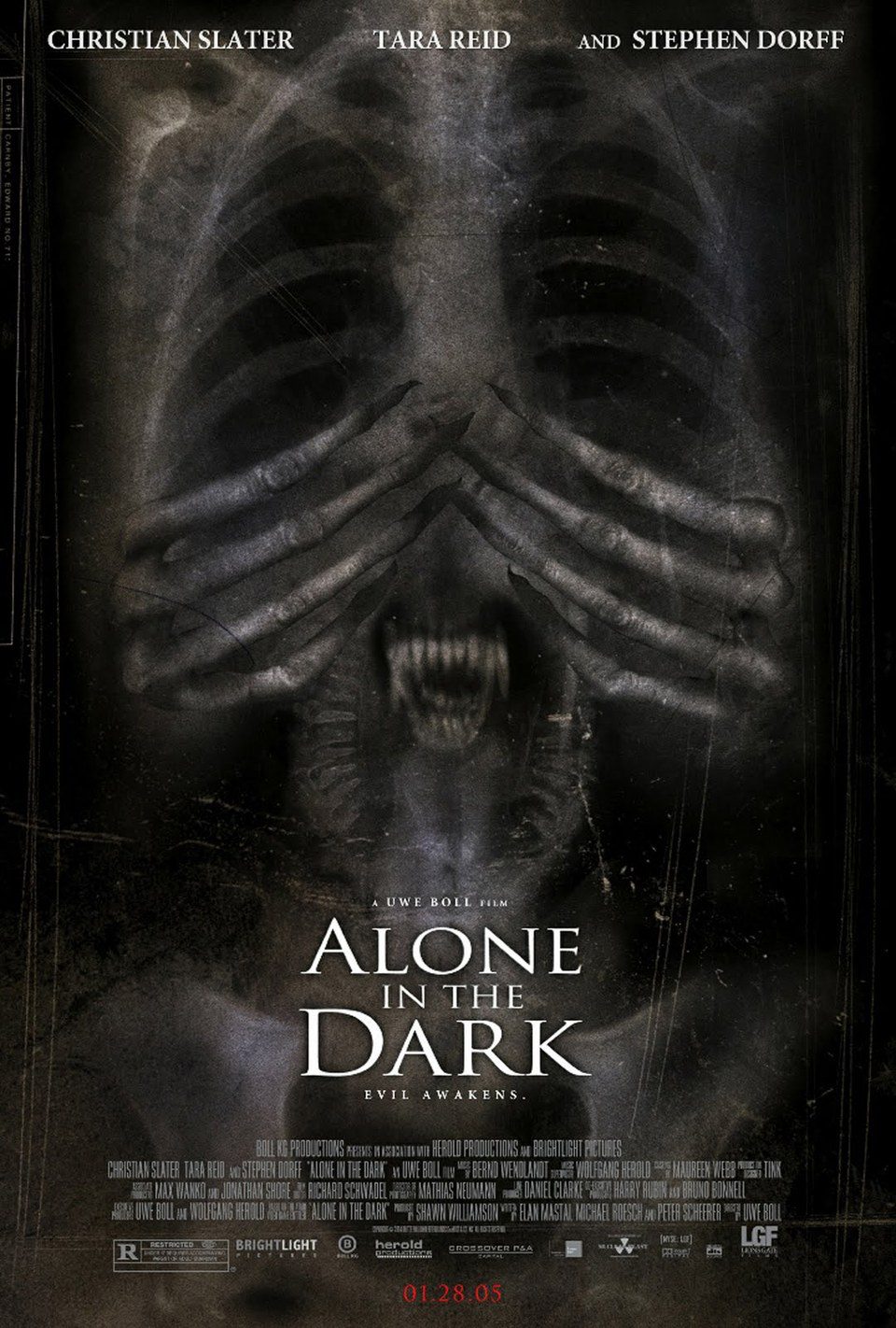 Poster of Alone in the Dark - Estados Unidos