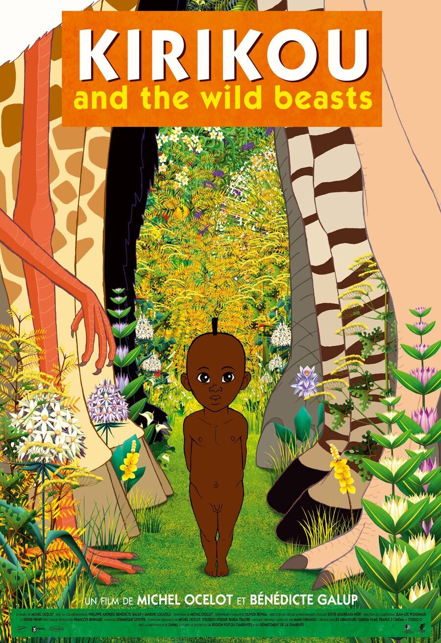 Poster of Kirikou and the Wild Beasts - Francia