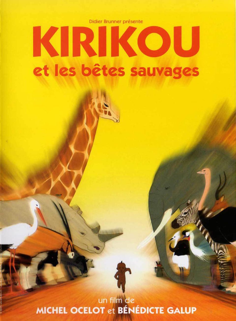 Poster of Kirikou and the Wild Beasts - Francés
