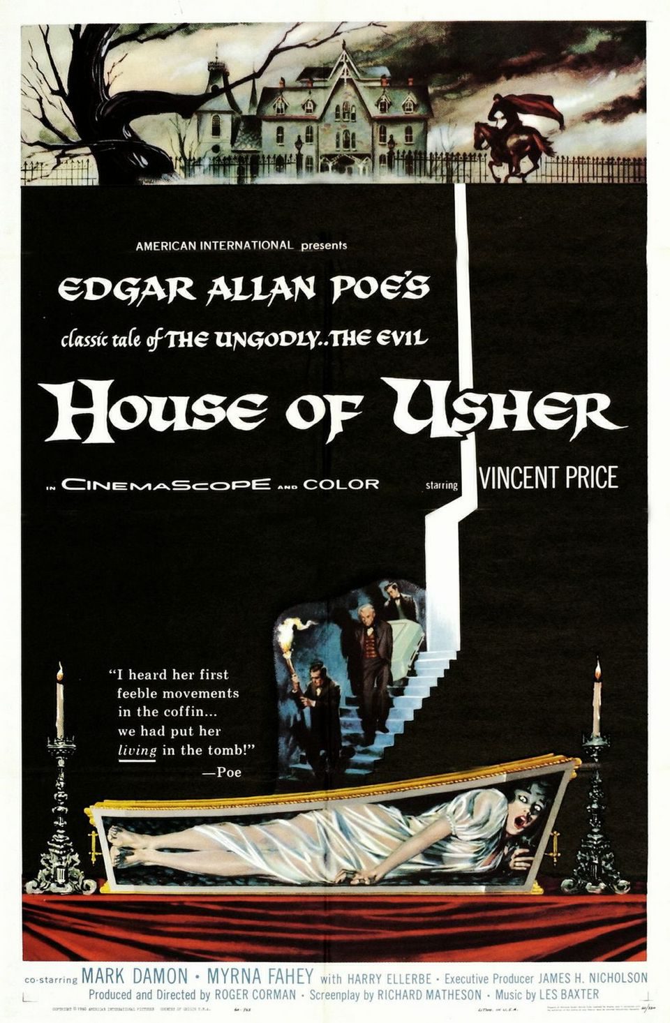 Poster of House of Usher - Estados Unidos