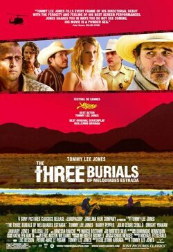 Poster The Three Burials of Melquiades Estrada