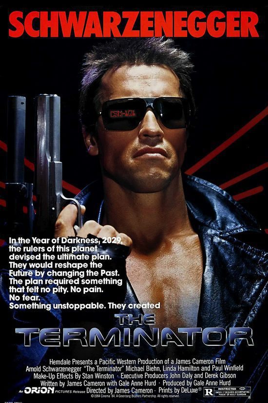 Poster of The Terminator - EEUU