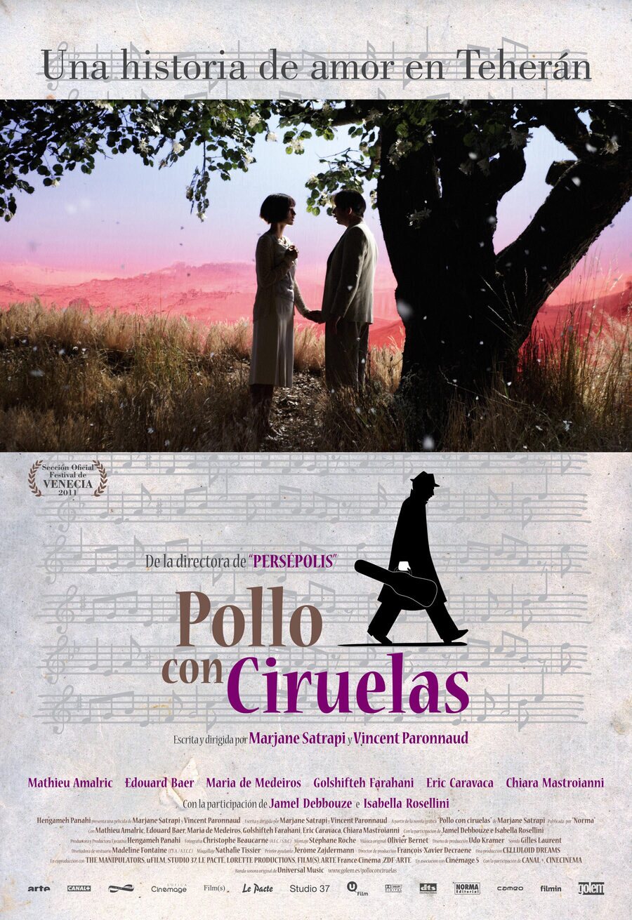 Poster of Chicken with Plums - España