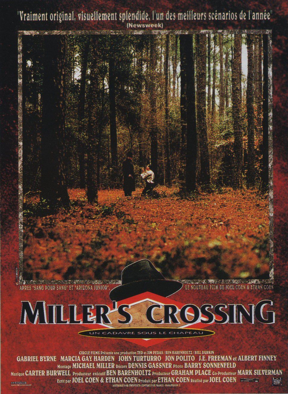 Poster of Miller's Crossing - Francia
