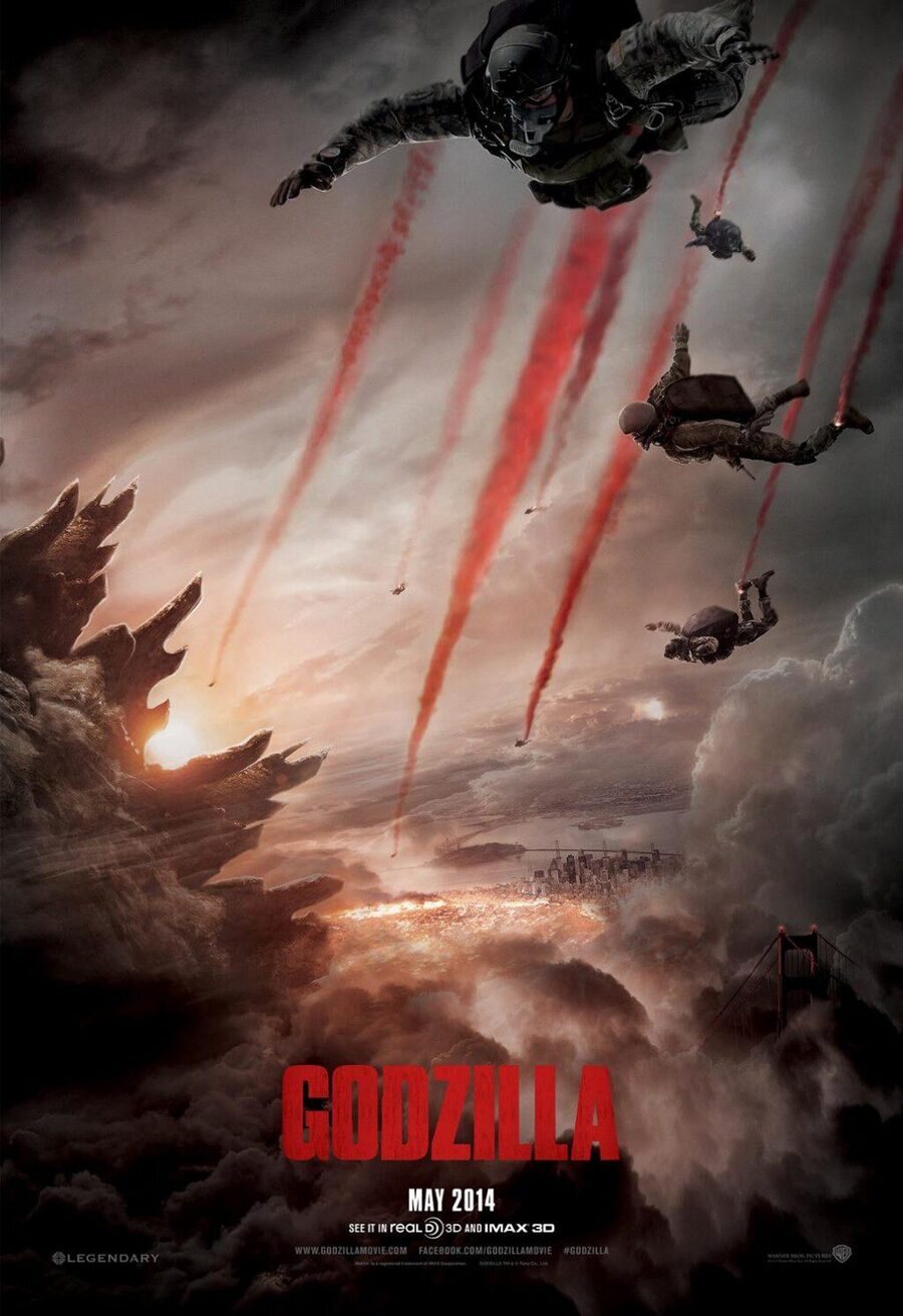 Poster of Godzilla - EEUU