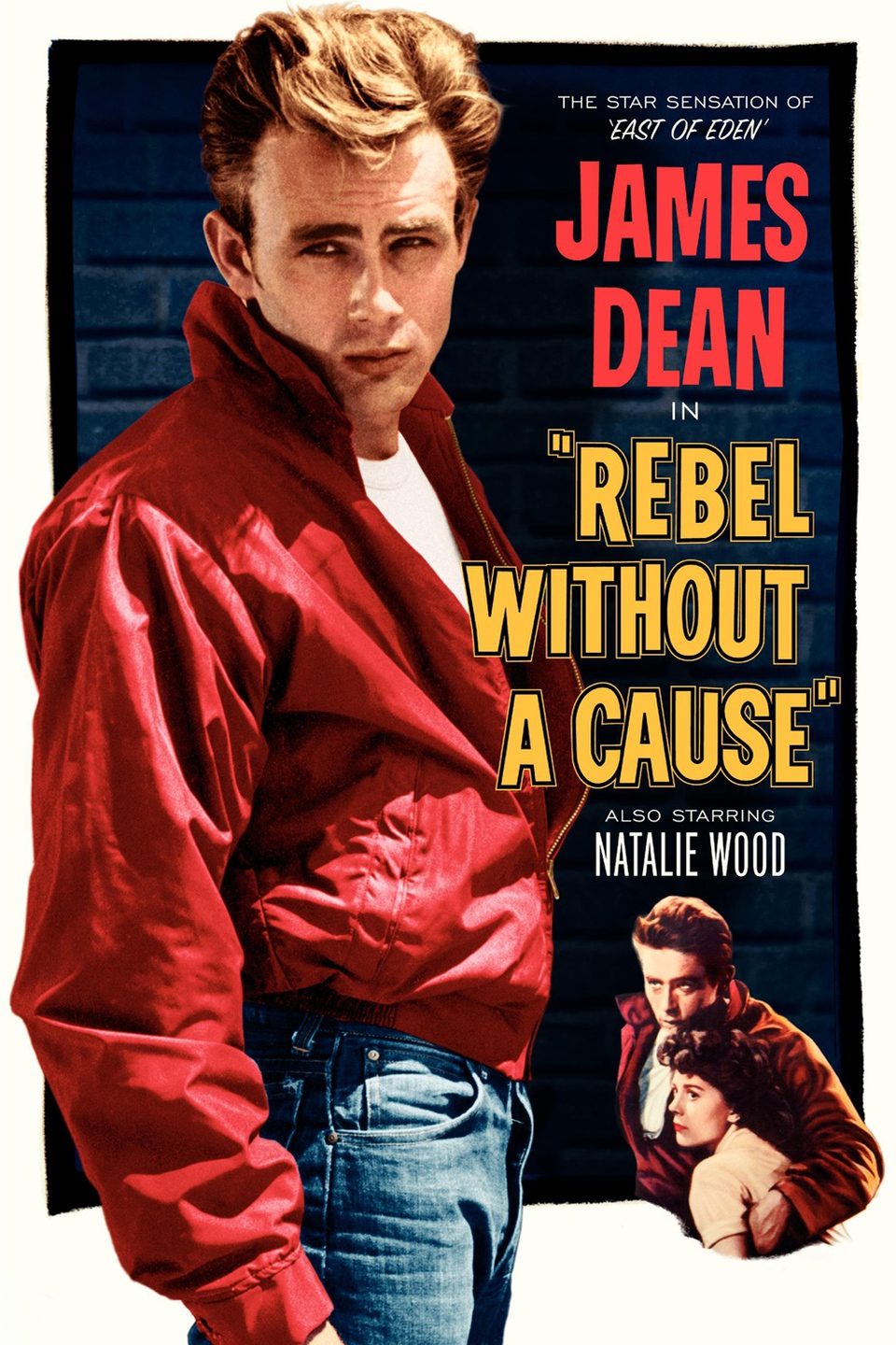 Poster of Rebel Without a Cause - Estados Unidos