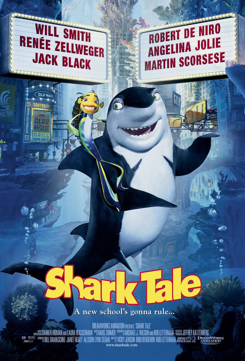 Poster of Shark Tale - Estados Unidos