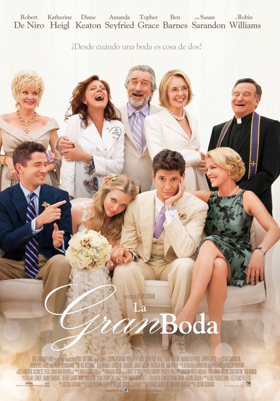 Poster of The Big Wedding - España