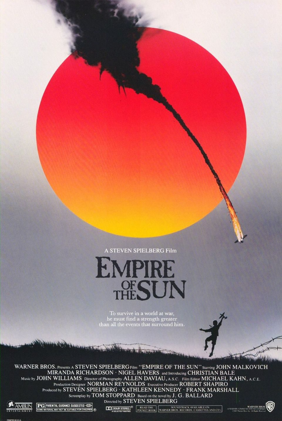 Poster of Empire of the Sun - EEUU
