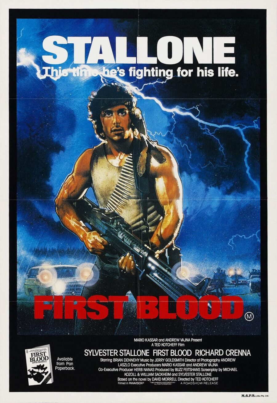 Poster of First Blood - Estados Unidos