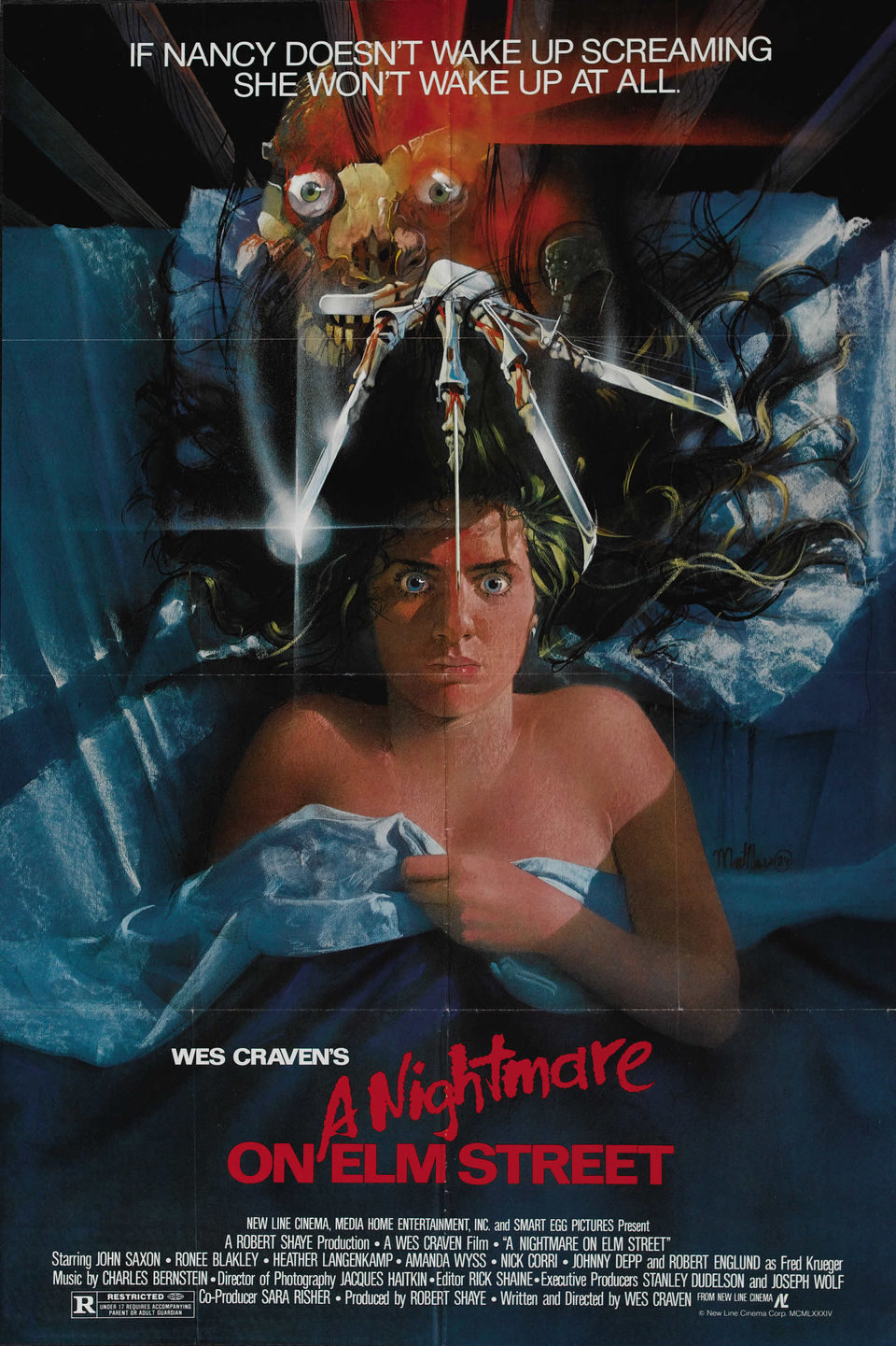 Poster of A Nightmare on Elm Street - Estados Unidos
