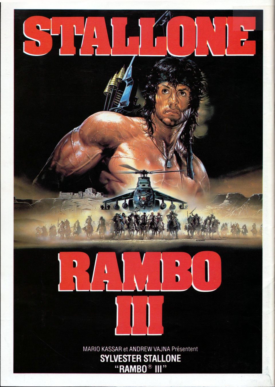 Poster of Rambo III - Estados Unidos